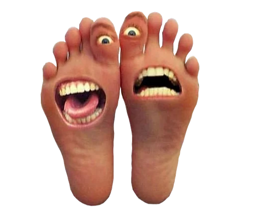 Стикерпак Happy feet для Telegram