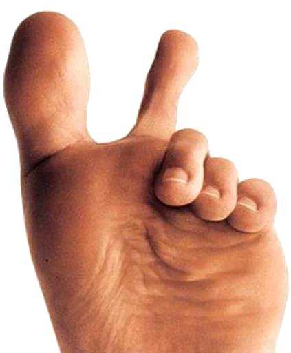 ✌ Стикер «Happy feet» для Telegram