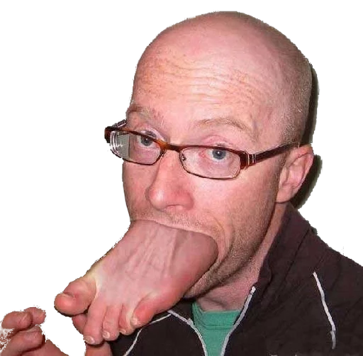 👅 Стикер «Happy feet» для Telegram