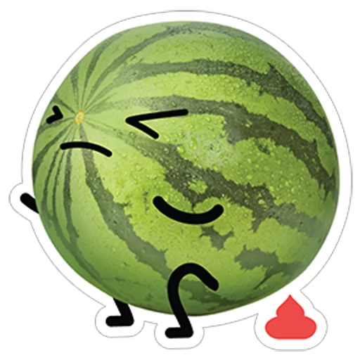 😣 Стикер «watermelon» для Telegram