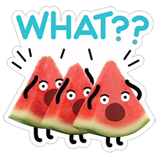 😨 Стикер «watermelon» для Telegram