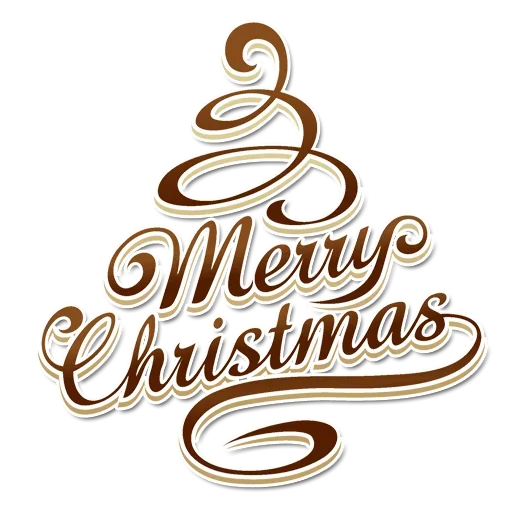 ⛄ Стикер «Happy Merry Christmas» для Telegram