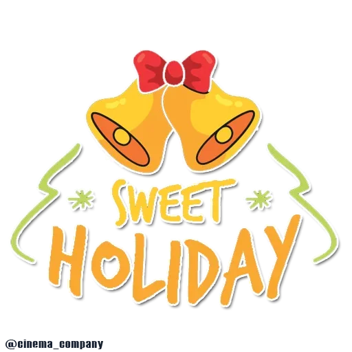 ⛄ Стикер «Happy Merry Christmas» для Telegram