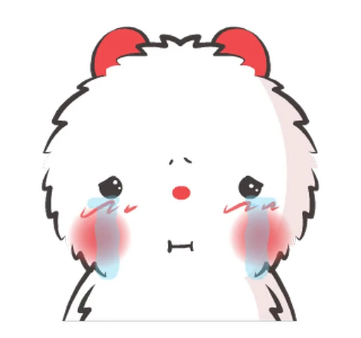 😭 Стикер «Happy Mouse» для Telegram