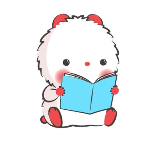 📖 Стикер «Happy Mouse» для Telegram