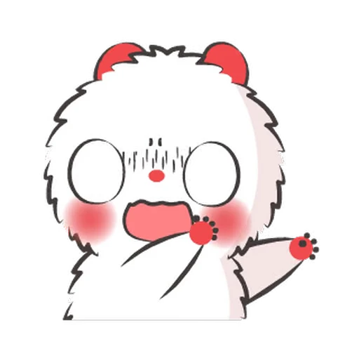 😱 Стикер «Happy Mouse» для Telegram
