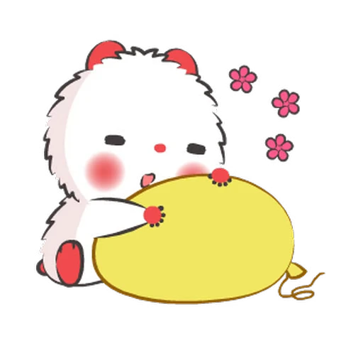 😴 Стикер «Happy Mouse» для Telegram