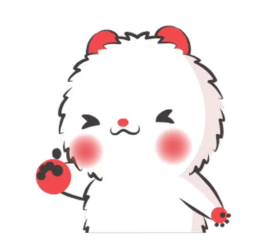 🙅‍♂ Стикер «Happy Mouse» для Telegram