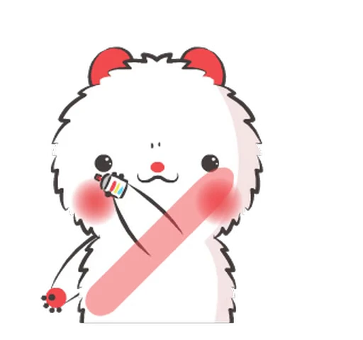 🙅‍♂ Стикер «Happy Mouse» для Telegram