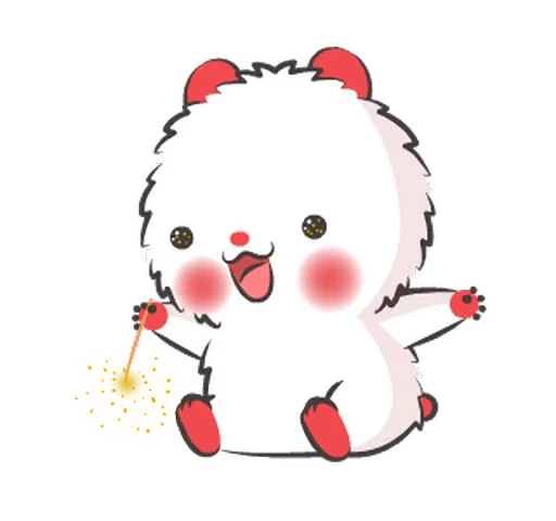 😲 Стикер «Happy Mouse» для Telegram