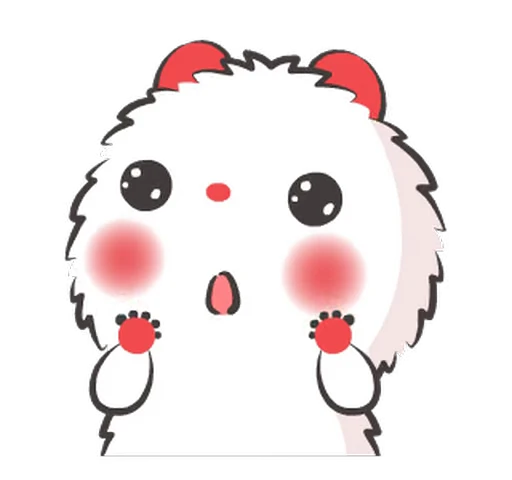 😲 Стикер «Happy Mouse» для Telegram