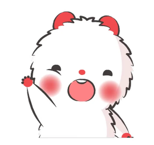 👋 Стикер «Happy Mouse» для Telegram
