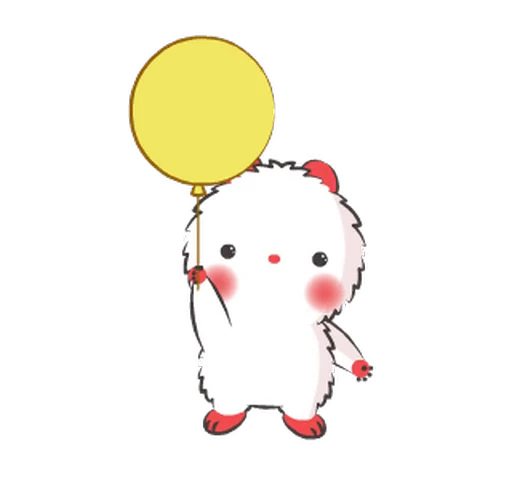 🎈 Стикер «Happy Mouse» для Telegram