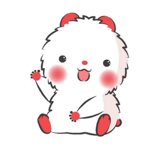 👋 Стикер «Happy Mouse» для Telegram