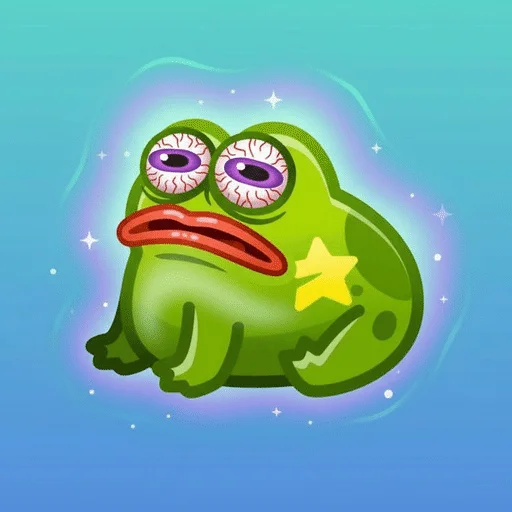 🌟 Стикер «Frogs» для Telegram