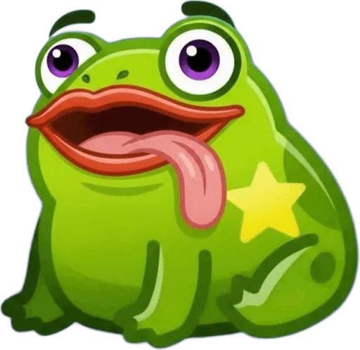 🌟 Стикер «Frogs» для Telegram