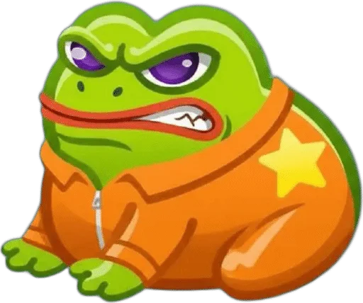 🌟 Стикер «Frogs» для Telegram