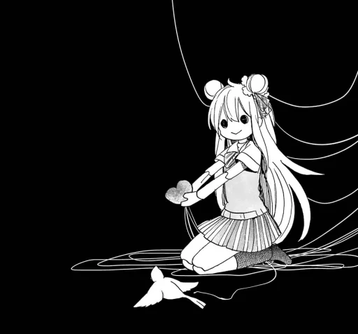 🖤 Стикер «happy sugar life» для Telegram