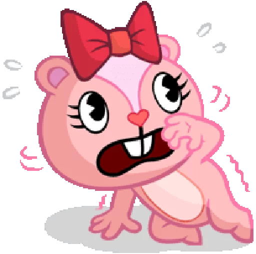 😥 Стикер «Happy Tree Friends» для Telegram