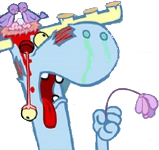 💐 Стикер «Happy Tree Friends» для Telegram