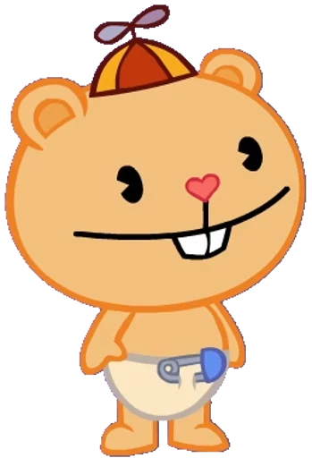 😐 Стикер «Happy Tree Friends» для Telegram