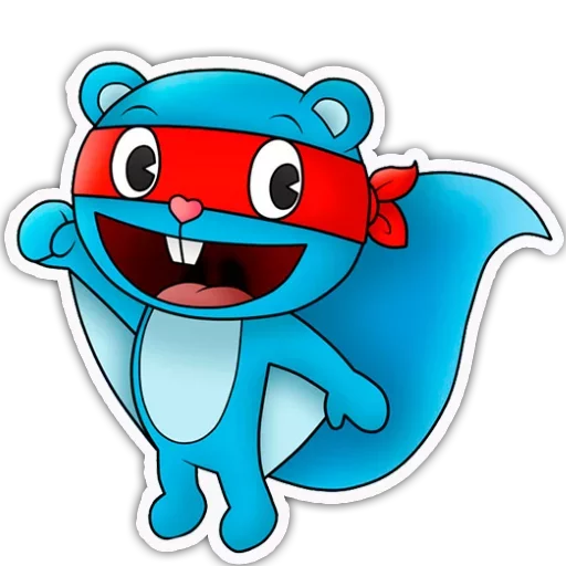 ✊ Стикер «Happy Tree Friends» для Telegram