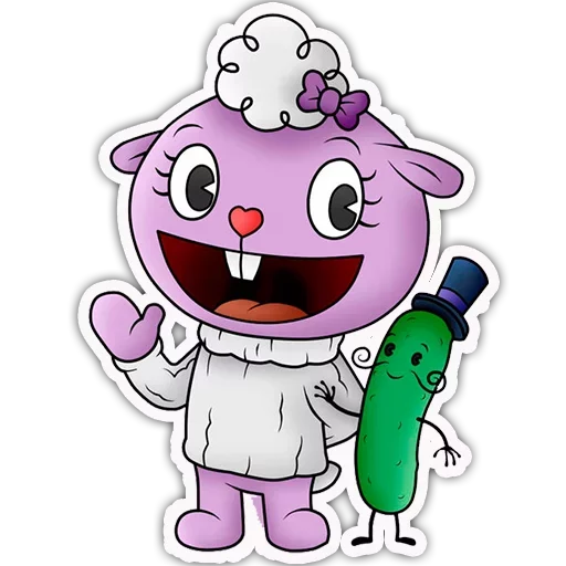 🖐 Стикер «Happy Tree Friends» для Telegram