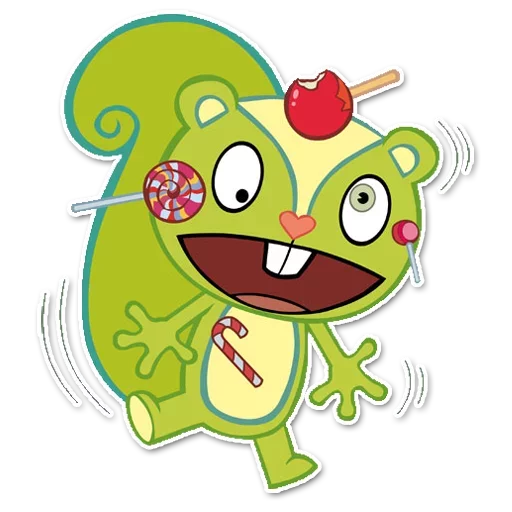 🍬 Стикер «Happy Tree Friends» для Telegram