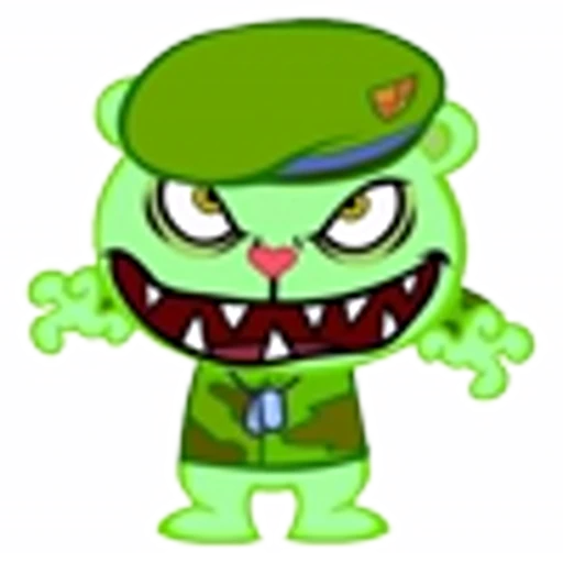 😈 Эмодзи «Happy tree friends» для Telegram