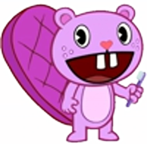 🪥 Эмодзи «Happy tree friends» для Telegram