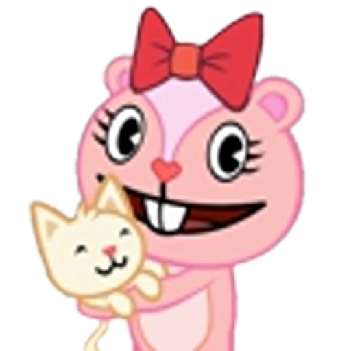🙂 Эмодзи «Happy tree friends» для Telegram