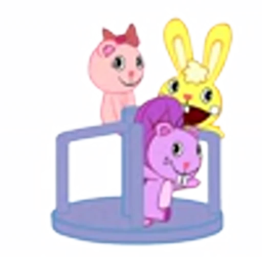 🎠 Эмодзи «Happy tree friends» для Telegram