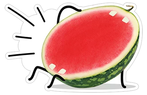 🍉 Стикер «Watermelon» для Telegram