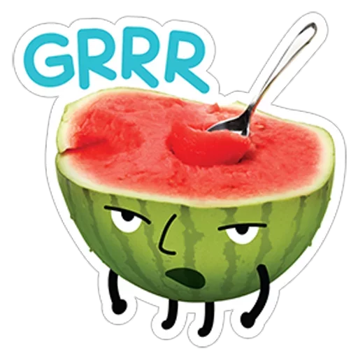 🍉 Стикер «Watermelon» для Telegram