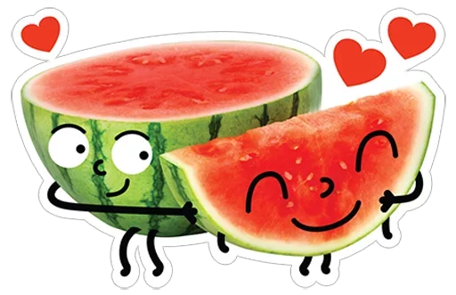 🍉 Стикер «Watermelon» для Telegram