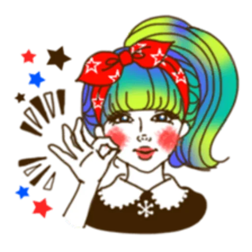 🤡 Стикер «Харадзюку» для Telegram
