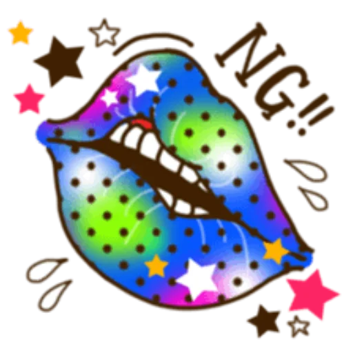 🔳 Стикер «Харадзюку» для Telegram