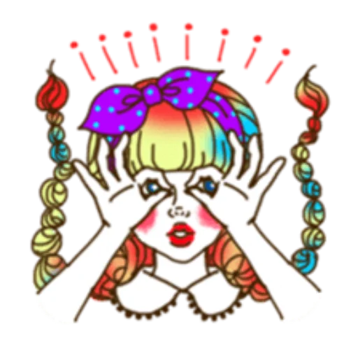 🖼 Стикер «Харадзюку» для Telegram