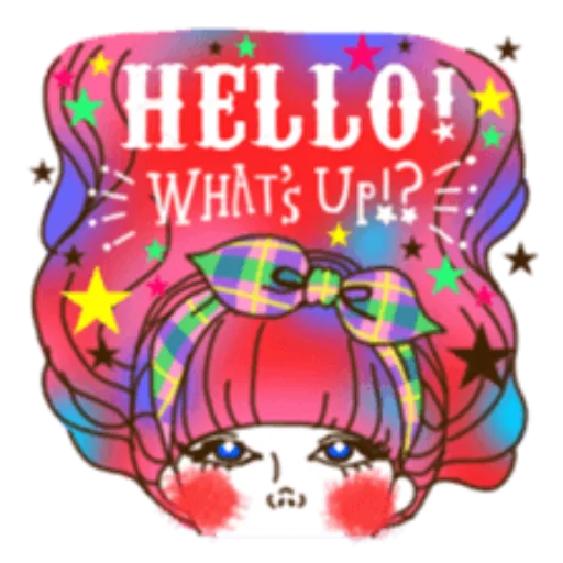 🖼 Стикер «Харадзюку» для Telegram