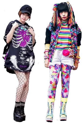 👭 Стикер «HarajukuTAgt» для Telegram