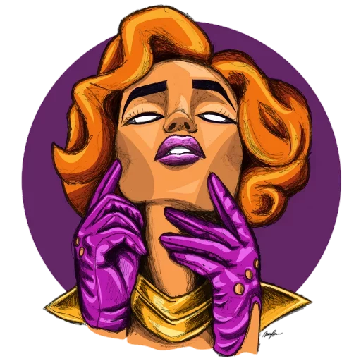 😙 Стикер «Black Love» для Telegram