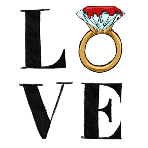 😍 Стикер «Black Love» для Telegram