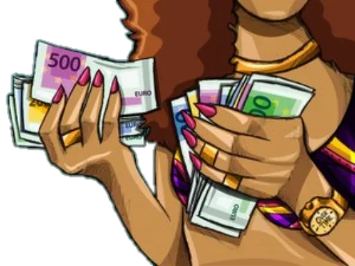 💵 Стикер «Black Love» для Telegram