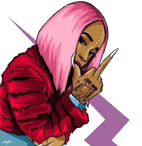 🖕 Стикер «Black Love» для Telegram