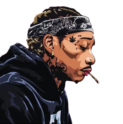 🚬 Стикер «Black Love» для Telegram