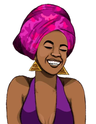 😁 Стикер «Black Love» для Telegram