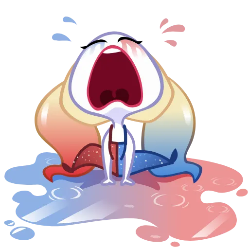 😭 Стикер «Harley Quinn» для Telegram