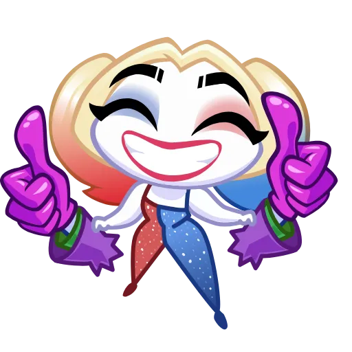 👍 Стикер «Harley Quinn» для Telegram