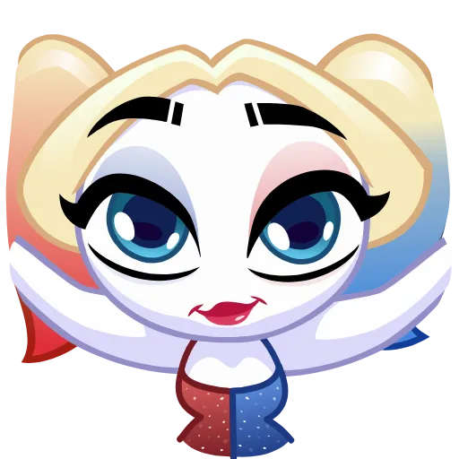 💋 Стикер «Harley Quinn» для Telegram