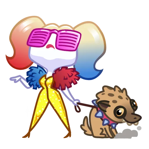 😎 Стикер «Harley Quinn» для Telegram